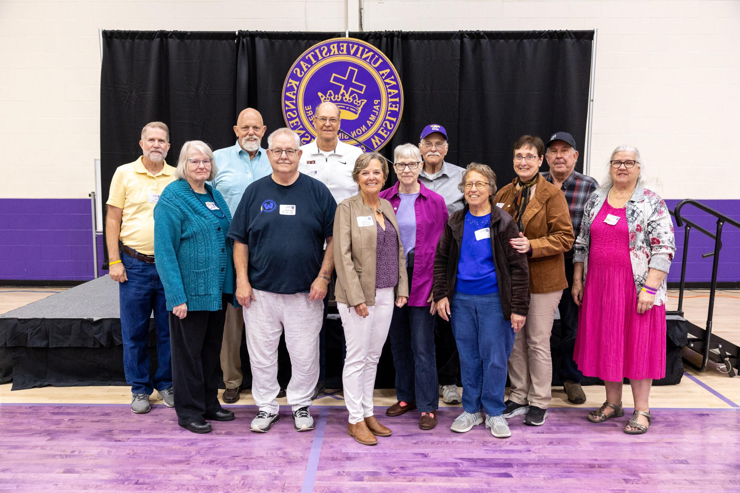 Men and women gathered for group photo